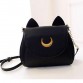 TuLaduo 2018 Womens Sailor Moon Chain Purse Ladies PU Leather Handbag Crossbody Messenger Bag