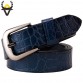 Blue Thin Belts for Women jeans Cow Genuine leather belt woman High quality Second layer cowhide Fashion Pin buckle strap female32734118571