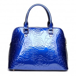 VOLESS Womens PU Leather 3 Piece Handbag Set Floral Print Purse High Quality Composite Messenger Bag Fashion Leisure Tote