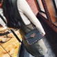 TuLaduo Womens High Quality PU Leather Crossbody Purse Multi Coloured Rivet Design Ladies Shoulder Bag 