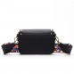 TuLaduo Womens High Quality PU Leather Crossbody Purse Multi Coloured Rivet Design Ladies Shoulder Bag 