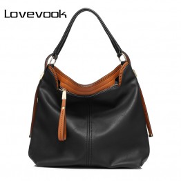 LOVEVOOK Womens Faux Leather Handbag High Quality Large Tote Bag 