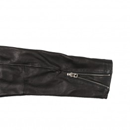 MAPLESTEED Mens Genuine Leather Black Jacket Soft Matte Sheepskin Coat Plus Sizes Up To 6XL 