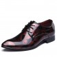 LYOXVQEL Mens Patent Leather Dress Shoes Luxury Fashion Oxfords Grooms Wedding Shoes Sizes 38-48 