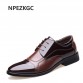 NPEZKGC New Spring Fashion Oxford Business Men Shoes Genuine Leather High Quality Soft Casual Breathable Men&#39;s Flats Zip Shoes32799705371