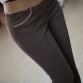 GUORAN Womens Faux Leather Cotton Pencil Pants High Elastic Waist Warm Skinny Jeggings Sizes S-4XL