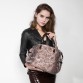 REALER Womens Genuine Leather Tote Bag Snakeskin Pattern Large Shoulder Handbag