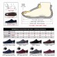 SUROM Mens Luxury Suede Shoes Casual Lace Up Loafers New Spring Fashion Sneakers
