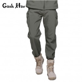 Gash Hao Mens Camouflage Army Pants Tactical Military Style Waterproof Windproof Warm Thermal Outdoor Pants