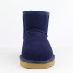UVWP Womens Genuine Leather Ankle Boots Plush Winter Snow Boots