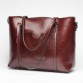 MESOUL Womens Genuine Leather Handbag Vintage Shoulder Bag Designer Crossbody Purse Ladies Casual Tote