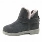 ZIMNAFR Womens Genuine Leather Fur Winter Boots Warm Wool Interior Antiskid Sizes 36-41