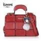 Kavard Womens PU Leather Boston Bag Ladies Luxury Designer Handbag